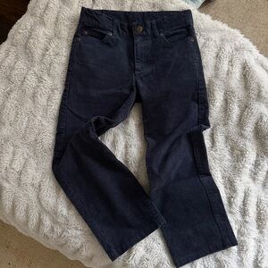 Janie and Jack kids Dark Blue Corduroy Jeans SZ 5
